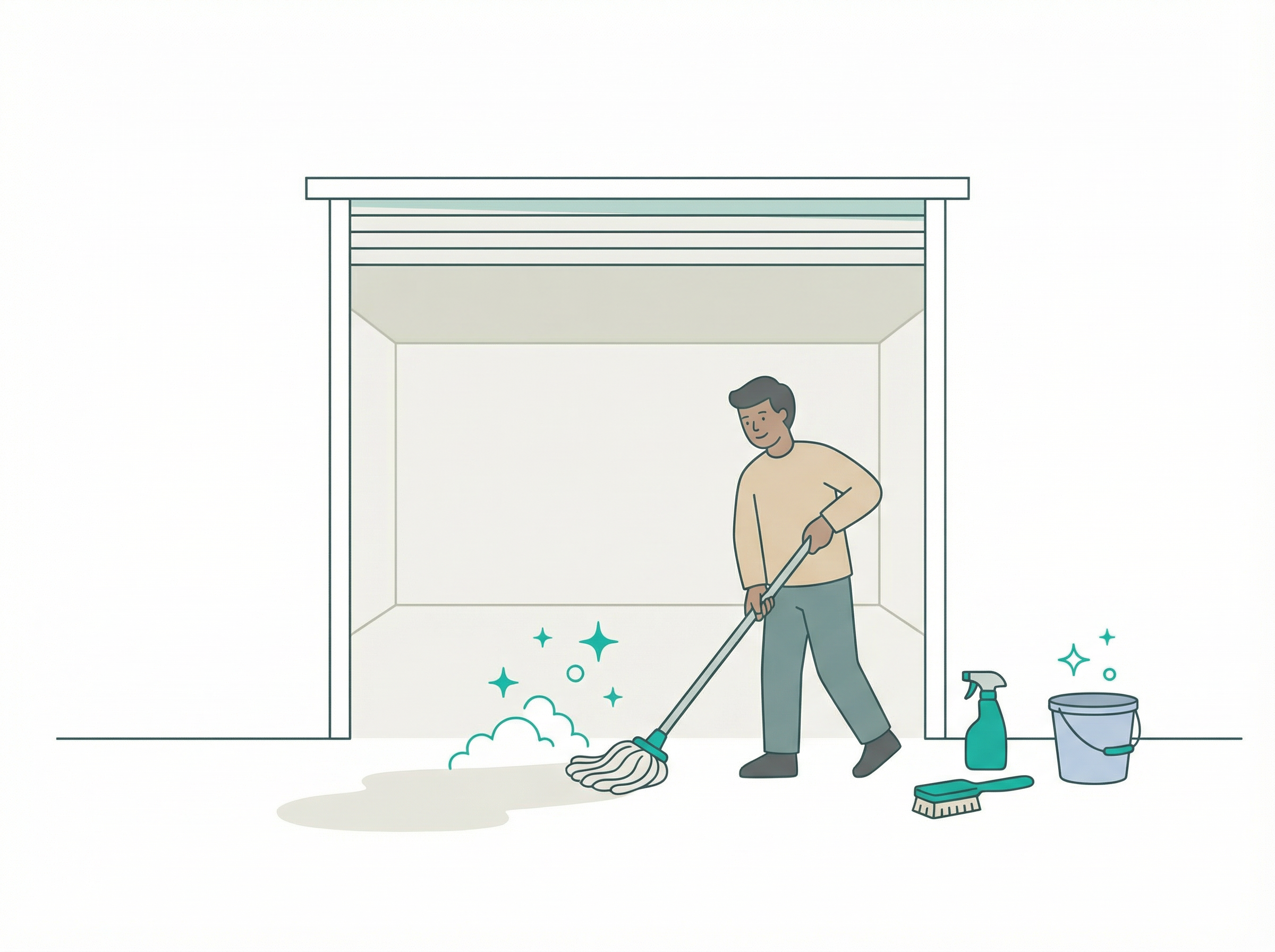 Deep cleaning process